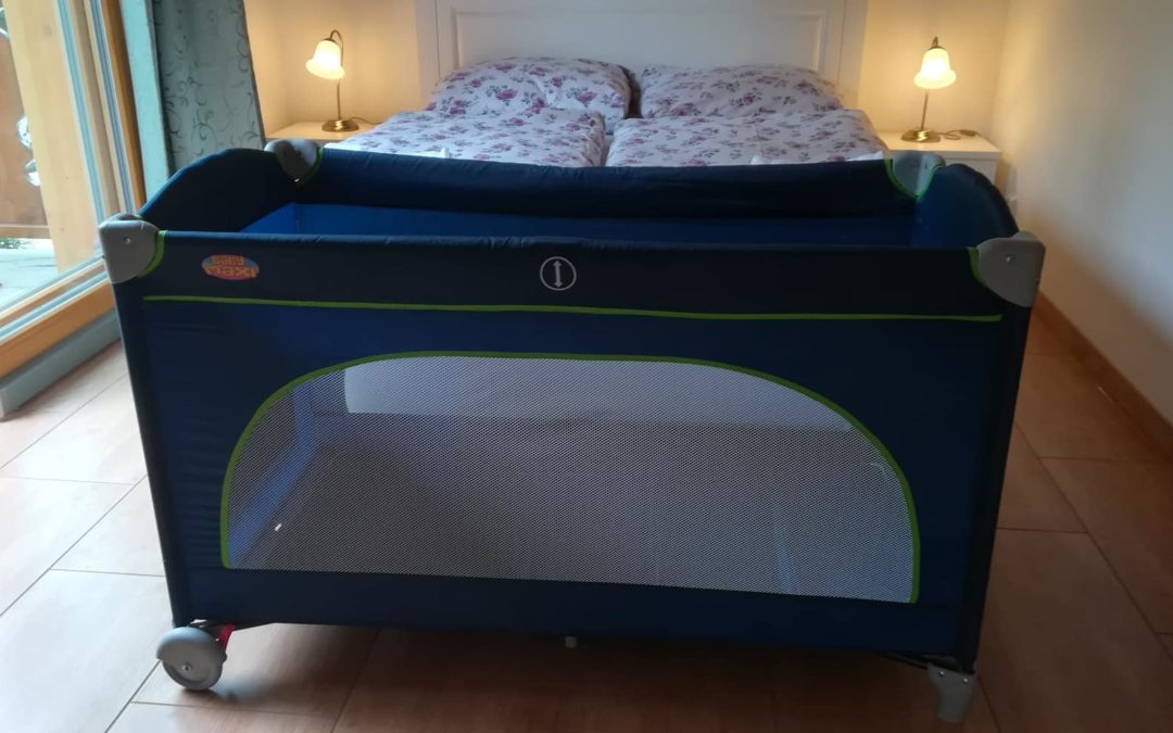 Nově máme k zapůjčení dětskou postýlku